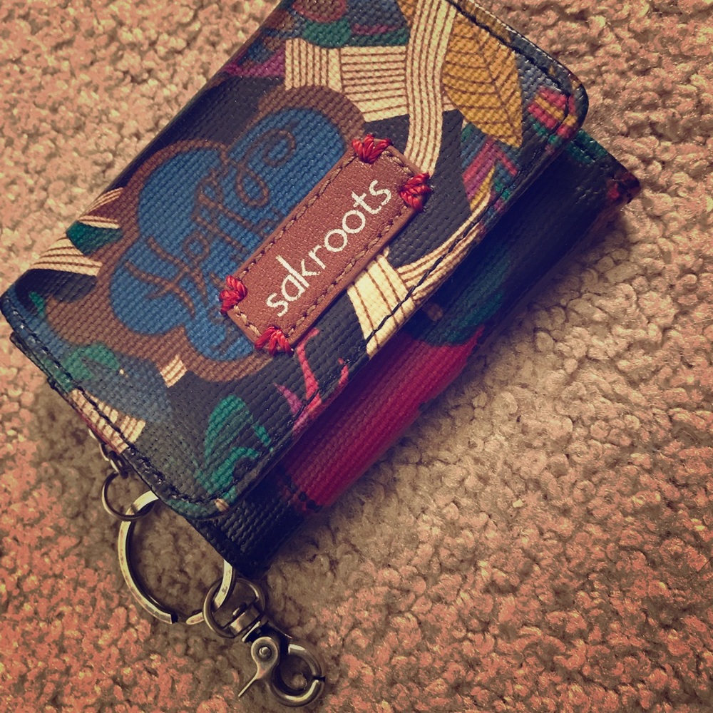Sakroots Travel keychain wallet